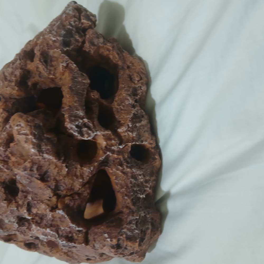Decorative Brown Rock Sculpture